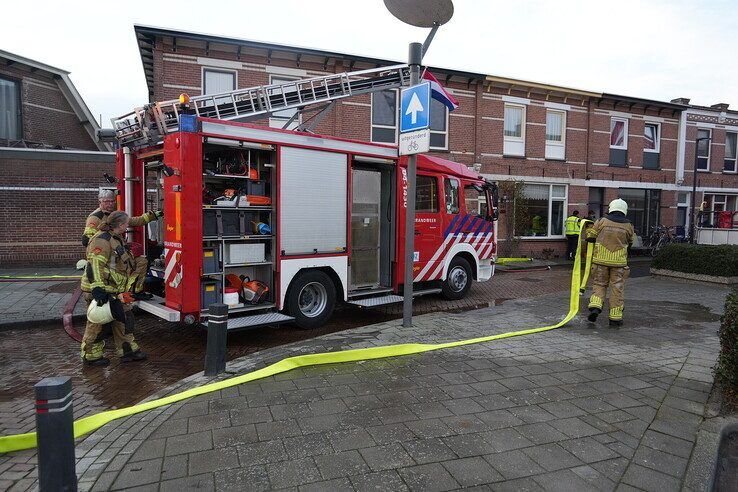 Keukenbrand verwoest woning in Kampen