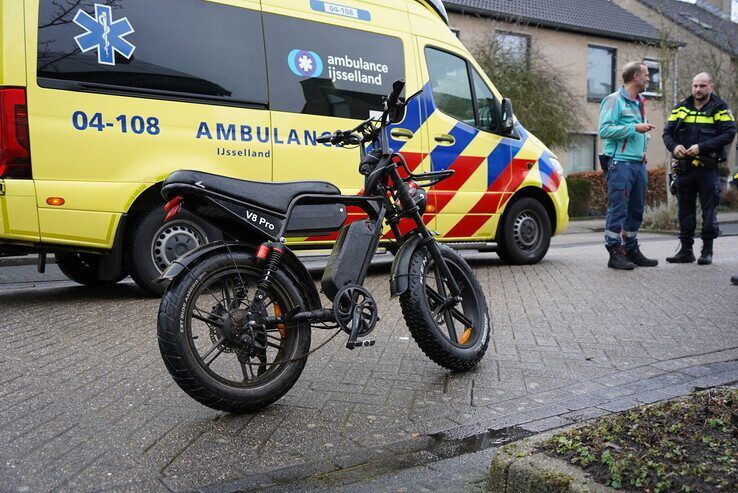 Aanrijding tussen auto en fatbike in Zwolle