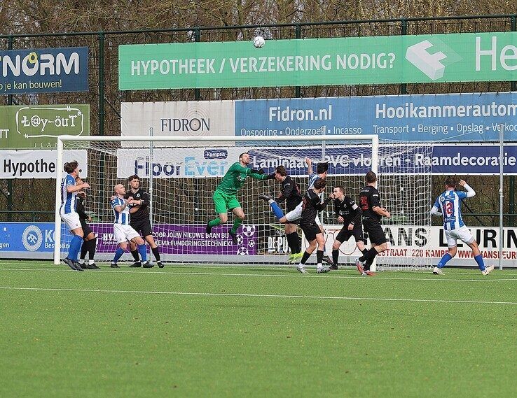 KHC sleept zwaarbevochten overwinning uit het vuur tegen Bennekom