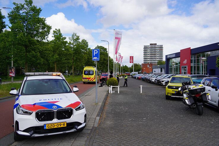 Botsing tussen brommer en fietser op Willemsvaart