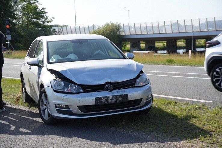 Kop-staartaanrijding veroorzaakt flinke file op Kranenburgweg in Zwolle