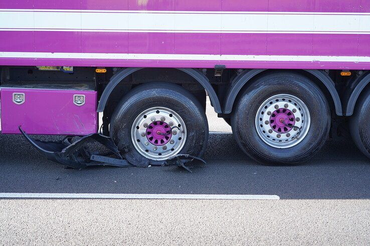 Flinke vertraging na ongeval op A28 bij Zwolle