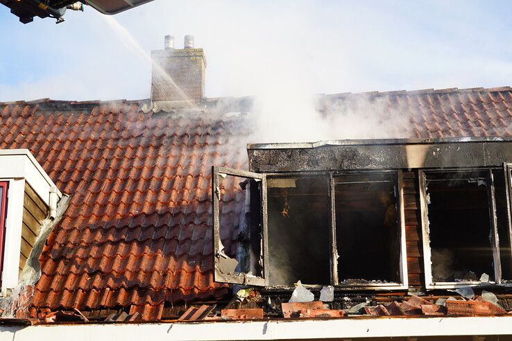 Brand in leegstaande woningen aan Javastraat Zwolle onder controle