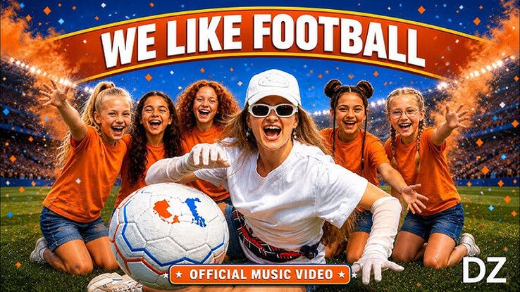 Jonge voetballers uit Zwolle spelen mee in WK-song ‘We Like Football’