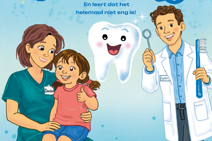 Zwolse schrijft prentenboek om kinderen van tandartsangst af te helpen