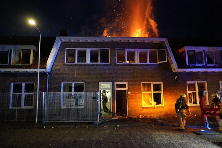 Opnieuw brand bij sloopwoningen aan de Javastraat in Zwolle
