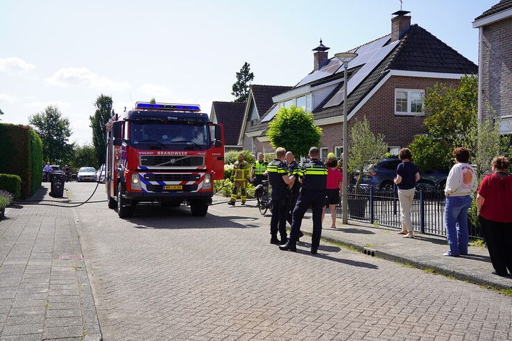 Brand in meterkast van woning snel onder controle in Hattemerbroek