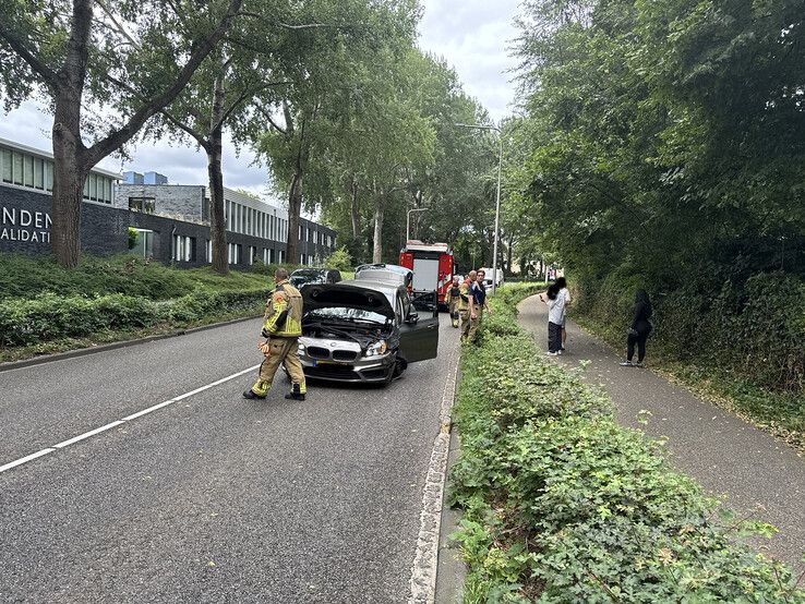 Forse schade bij botsing op de Marsweg