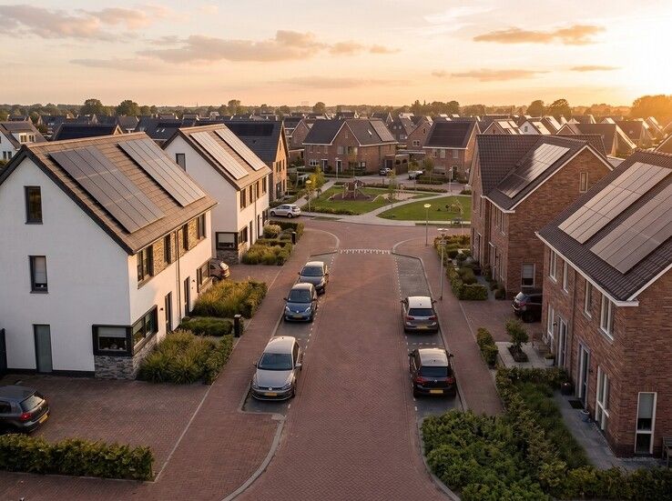 44 procent van de woningen in Kampen heeft zonnepanelen