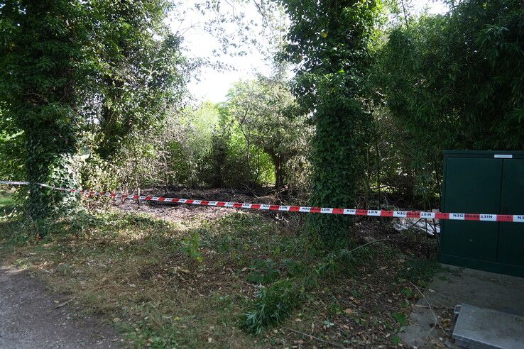 Jongen aangehouden na bosbrand aan Brinkweg