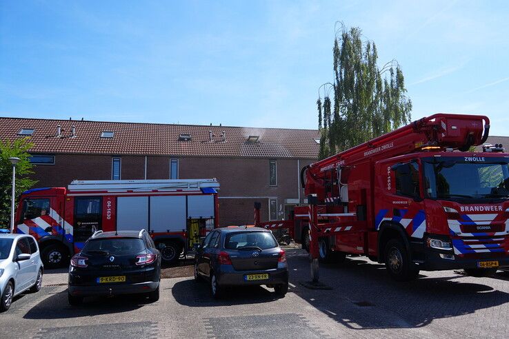 Forse schade na brand op zolder