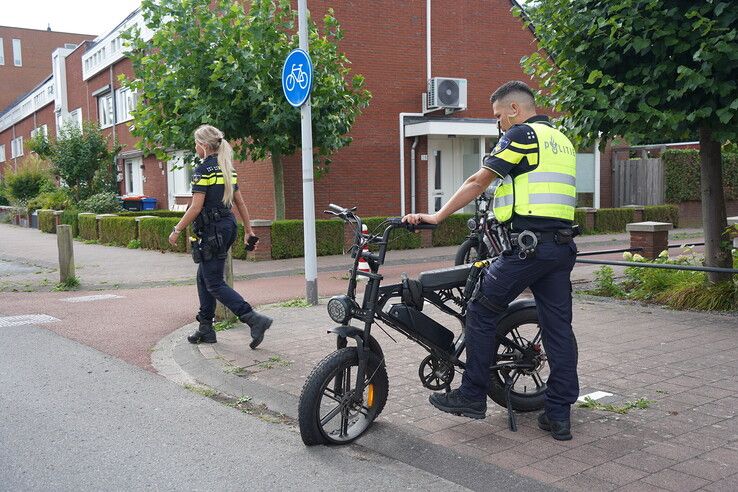 Aanrijding tussen fietser en fatbiker op Frankhuizerallee