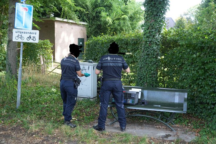 Jongen aangehouden na bosbrand aan Brinkweg