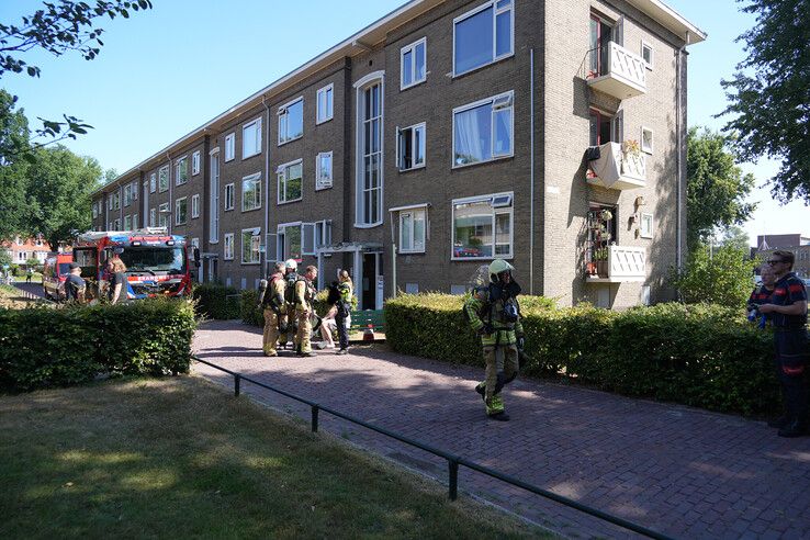 Rookontwikkeling in appartement aan Meppelerstraatweg