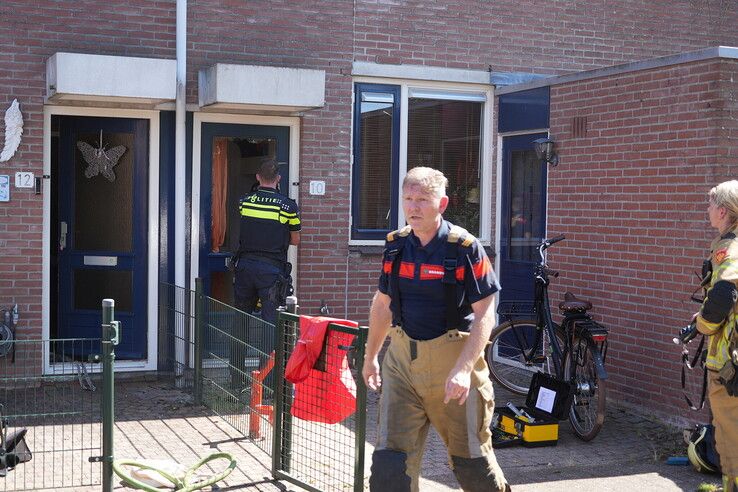 Forse schade na brand op zolder