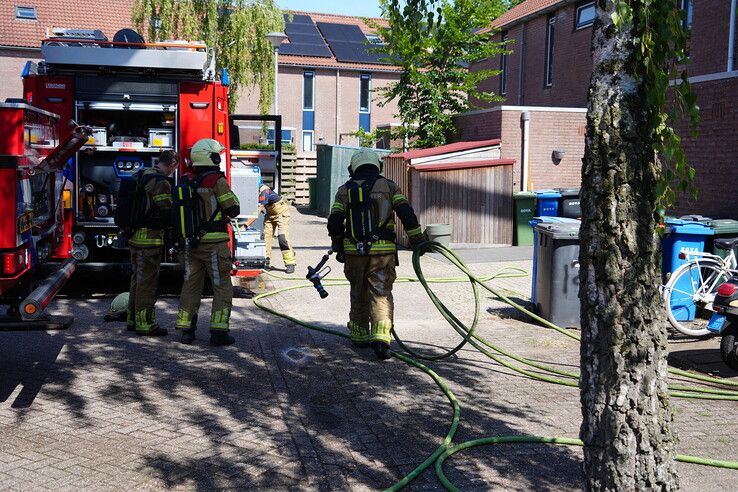 Forse schade na brand op zolder