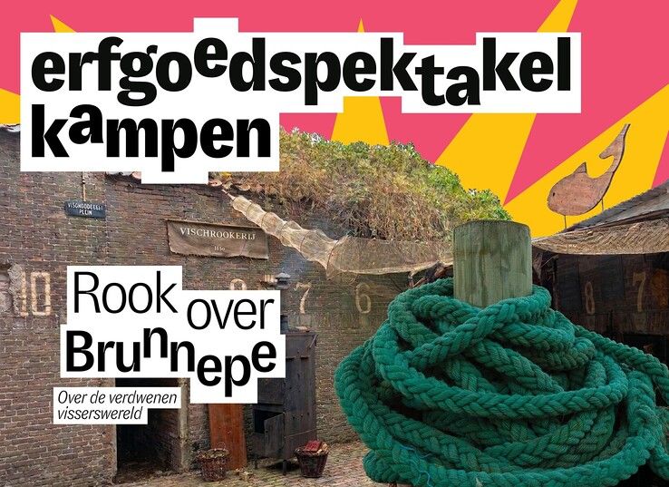 Voorstelling over verdwenen visserswereld bij Vischrookerij in Brunnepe