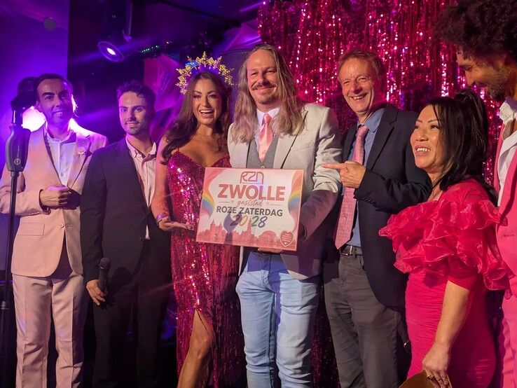 Zwolle is definitief gaststad voor Roze Zaterdag 2028