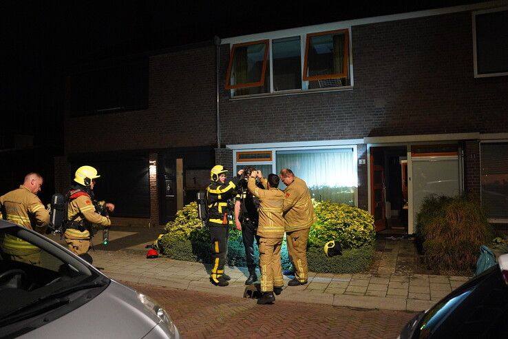 Bewoner gewond bij brand in woning