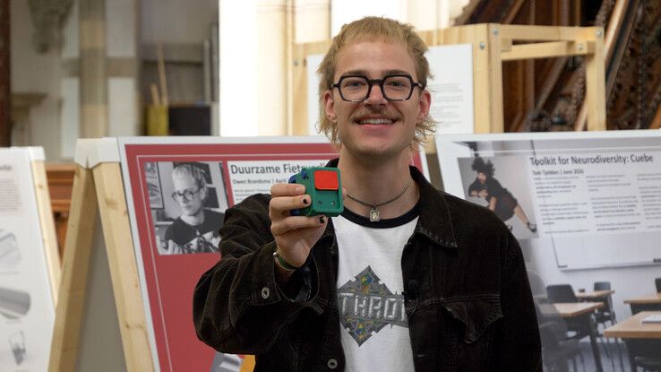 Van oude fietsband tot innovatief fietslampje: Zwolse studenten tonen hun ideeën op PROTO