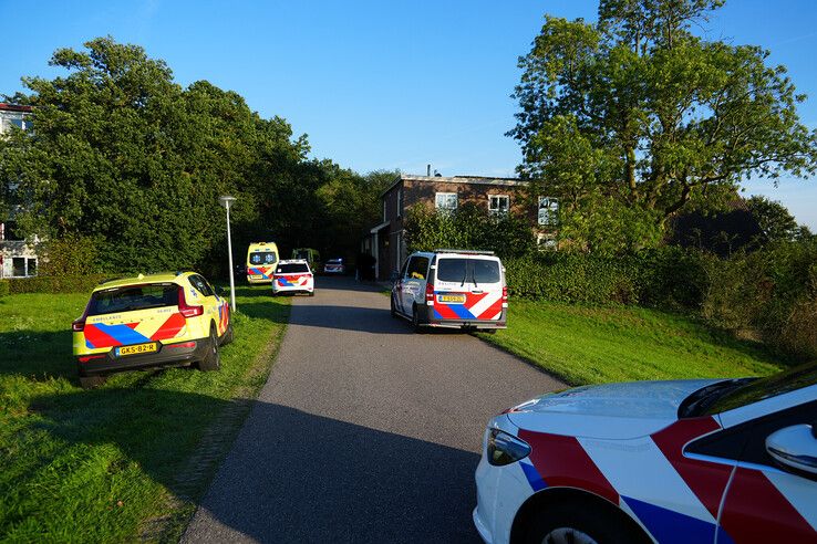 Meerdere hulpdiensten naar het Engelse werk