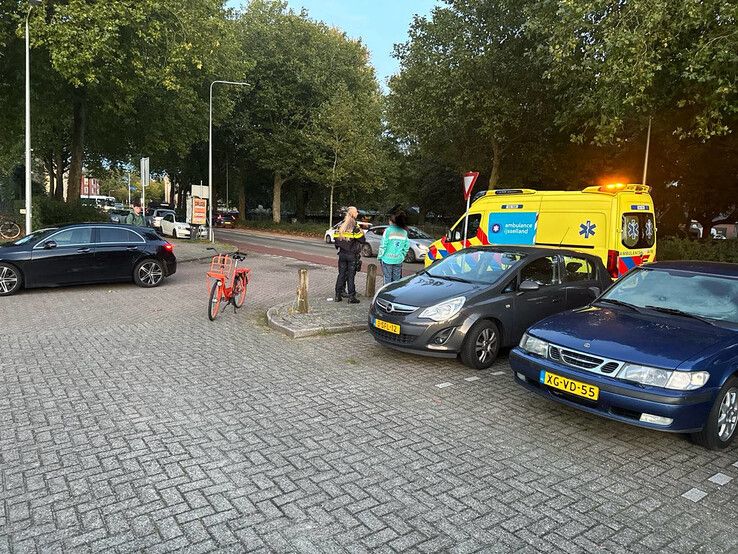 Fietser gewond bij aanrijding met auto