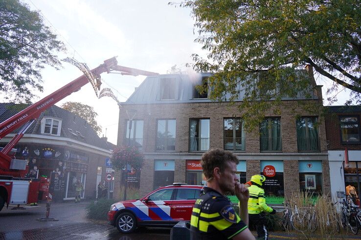 Brand in keuken appartement aan Schoolstraat