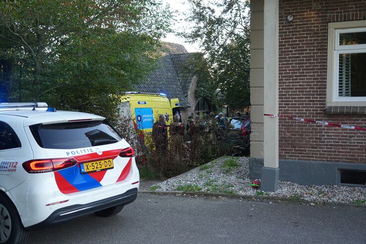 Meerdere hulpdiensten naar het Engelse werk